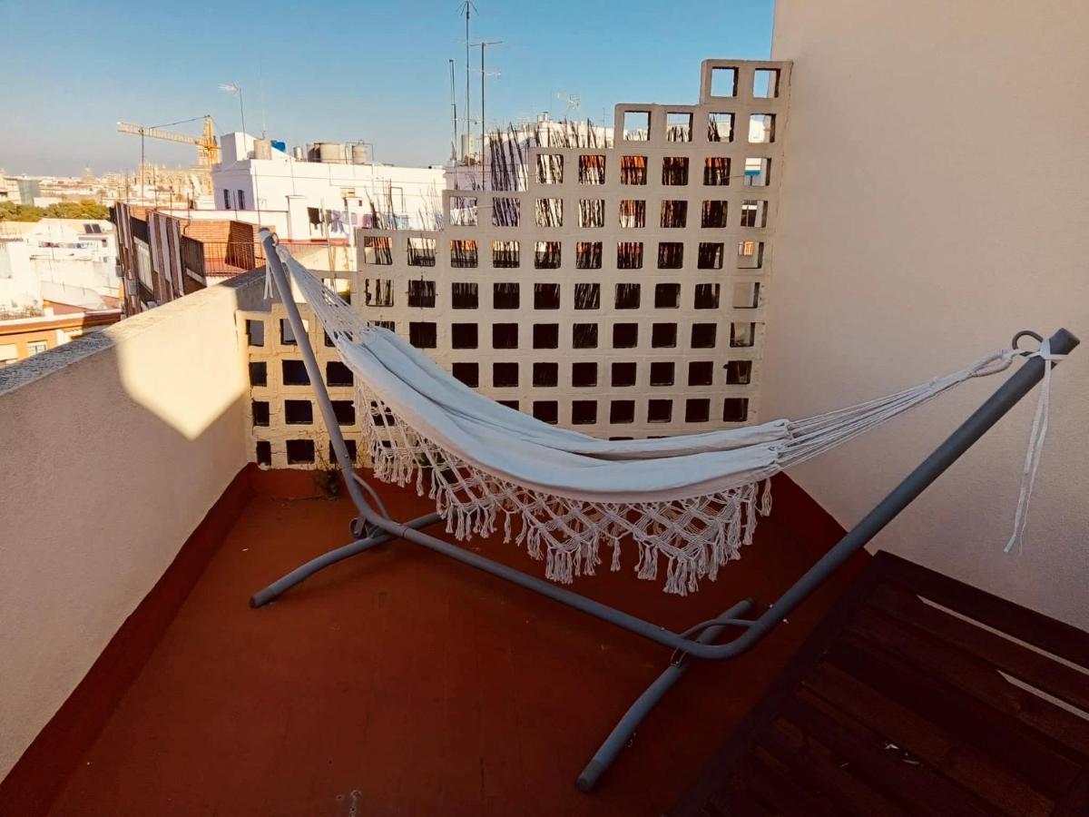 Lovely Triana Flat With Roof Terrace Sevilla Buitenkant foto